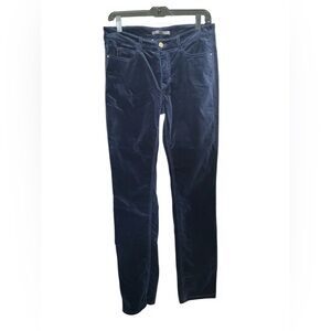 MAC Jeans Women’s Blue Velvet Angela Slim Straight‎ Jeans Size 38 or 8